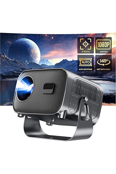 Wemart [Electric Focus & Auto Keystone] Mini Projector with WiFi Bluetooth, P...