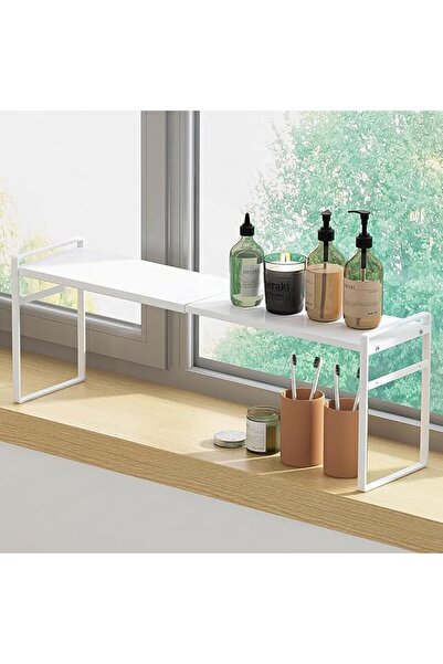 Yelajoy Expandable Narrow Shelf Organizer, Tall Countertop Organizer for Tigh...