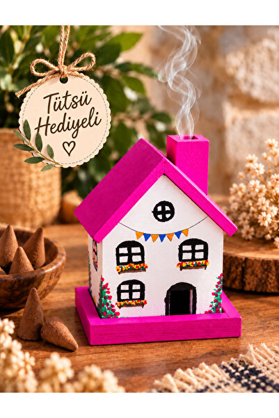 El Yapımı Ahşap Tütsü Evi