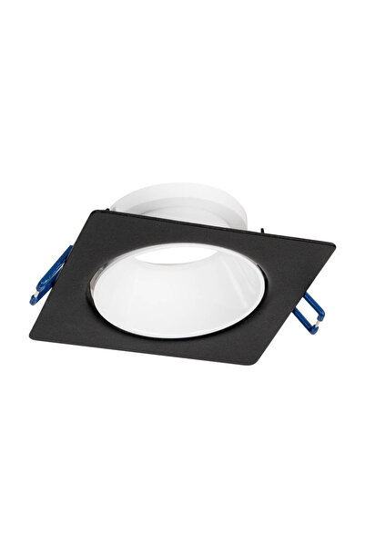 METSAN Σποτ με πλαίσιο Leo GU10 87X85mm, μαύρο, Metsan