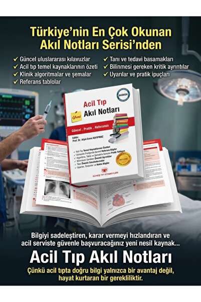 Güneş Tıp Kitabevleri Acil Tıp Akıl Notları