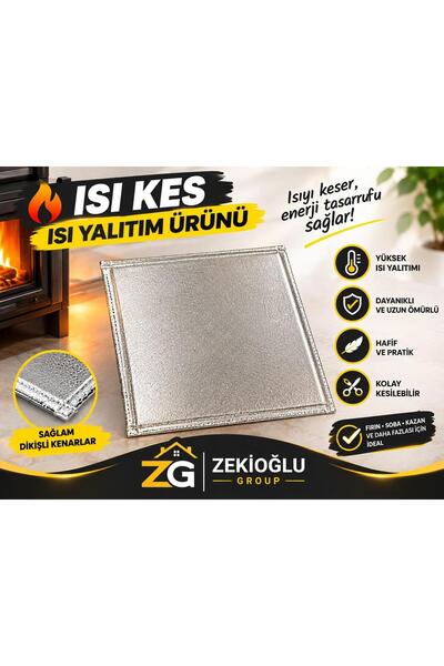 Muhtelif ISIKES SOBA ISIKES Isı Yalıtım Malzemesi 75 CM x 85 CM Isı İzolasyon...