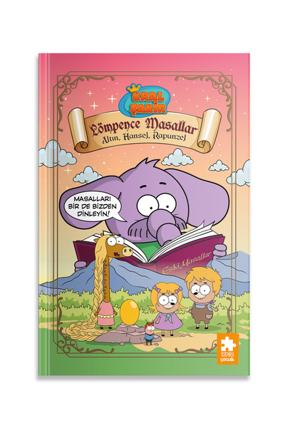 Eksik Parça Çocuk Kral Şakir Lömpence Masallar 3-Altın, Hansel, Rapunzel