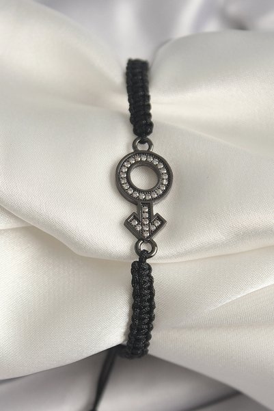 Lovesta Home Brass Smoked Color Zircon Stone Venus Mars Elevator Macrame Mode...