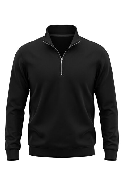 Cazador Sweatshirts - Black - Regular fit