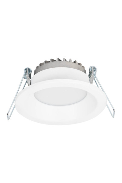 METSAN Χωνευτό φωτιστικό LED στρογγυλό συμπαγές 6W 4000K IP44, λευκό, Metsan