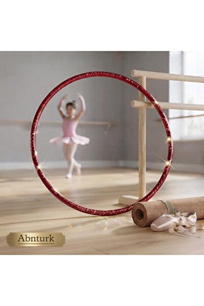 abnturk 10 Adet Canlı Renk Metalize plastik Hulahop Çocuklar ve 35-45 kg Her ...