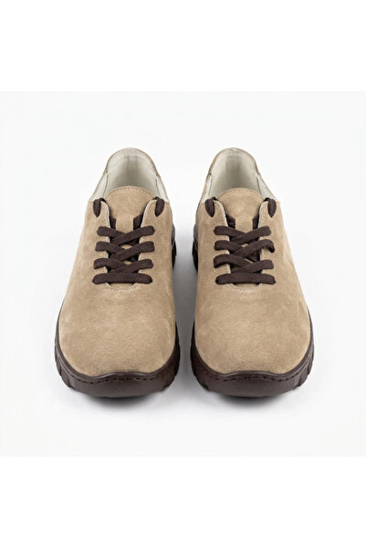 mokka shoes ortopedik Kadın Hakiki Deri Günlük Süet Ayakkabı Ortopedik Akıllı...