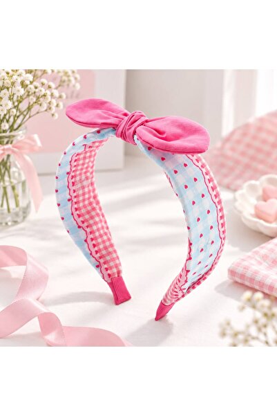 So Much Accesories Bowknot Polka Dot Knotted Soft Children's Adult Crown - Ha...