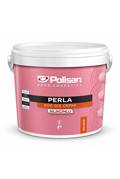Polisan Perla Silikonlu Dış Cephe Boyası 15 Lt Beyaz