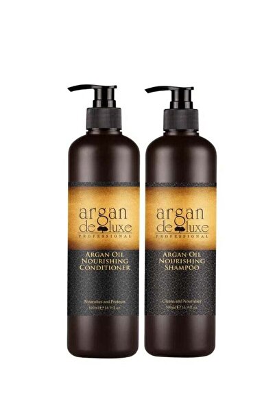 Argan Deluxe Professional Argan De Luxe Shampoo & Conditioner Set 500ml