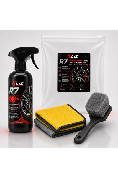 R7 Wheel Force Pro - Jant Temizleme Seti