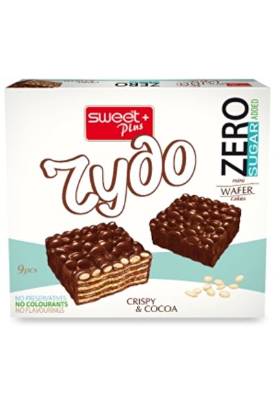Sweet Plus Sugar-Free Wafers Zero Sugar - 6 Pcs