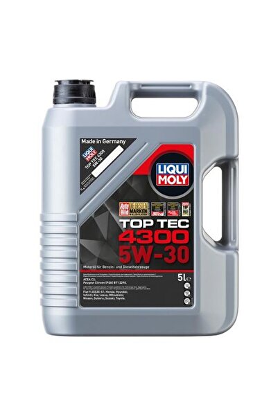 Generic LIQUI MOLY TOP TEC 4300 5W-30- API SN/CF; ACEA C2- 5L