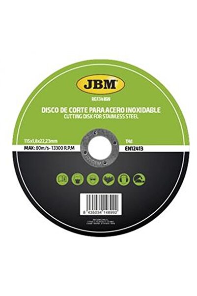 Generic DISC DE TAIERE DEBITARE IN OTEL INOXIDABIL 115 X 1.6MM T41 JBM