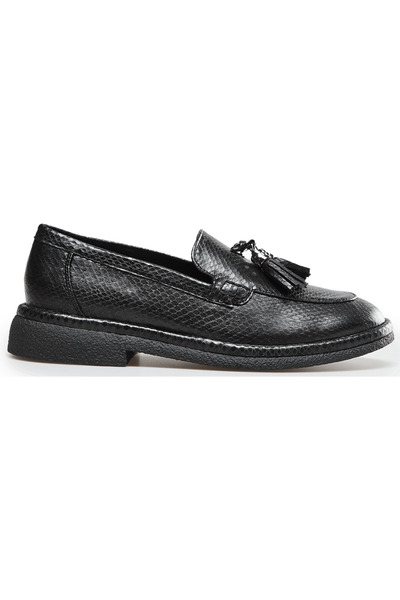 Catwalk Püskül Detay Loafer Ayakkabı