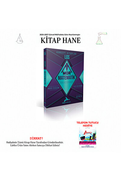 paraf yayınları 8. Sınıf LGS Mor Matematik Soru Kütüphanesi