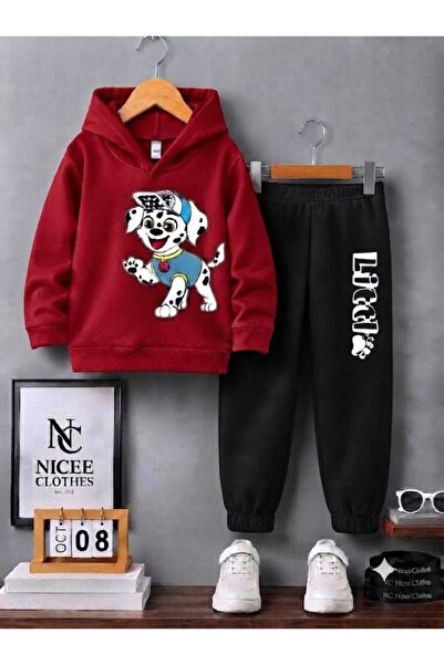 NC Nicee Clothes Children's Tracksuit Unisex (Dalmactian Dog Print Winter)