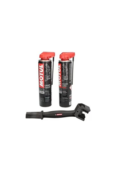 Generic Kit intretinere lant moto Motul Road C1 + C2 si perie curatare