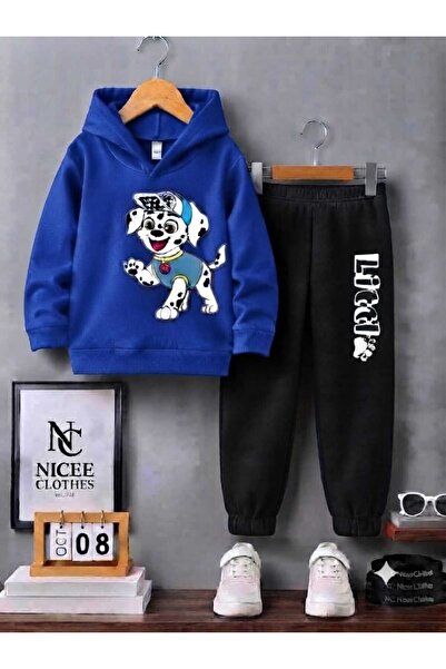 NC Nicee Clothes Children's Tracksuit Unisex (Dalmactian Dog Print Winter)