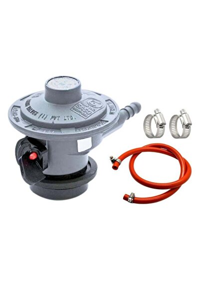 LPG Gas Regulator 50 mbar Domestic Cylinder with 2-Meter-High Pressure Gas Ho...