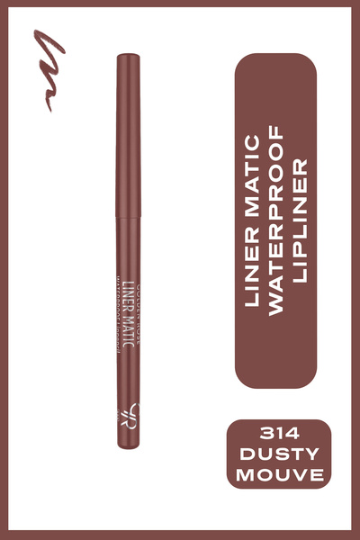 Golden Rose Liner Matic Waterproof Lippencil - Suya Dayanıklı Dudak Kalemi No...