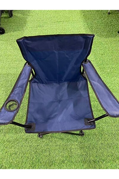 GENERAL Portable Folding Camping Chair with Armrests & Cup Holder – Outdoor Picnic Chair