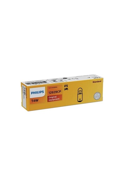 Philips BEC POZIȚIE FEMEIE T4W 12V SET 10 BUC
