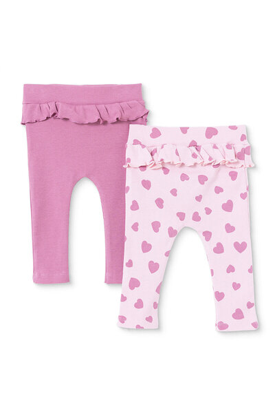 ebebek Hello Baby HelloBaby Kız Bebek 2li Alt Kalp Baskılı Patiksiz