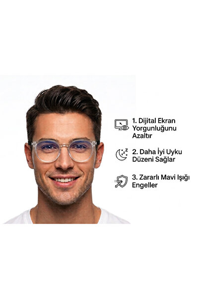 Genel Markalar MAVİ IŞIK KORUMALI GÖZLÜK