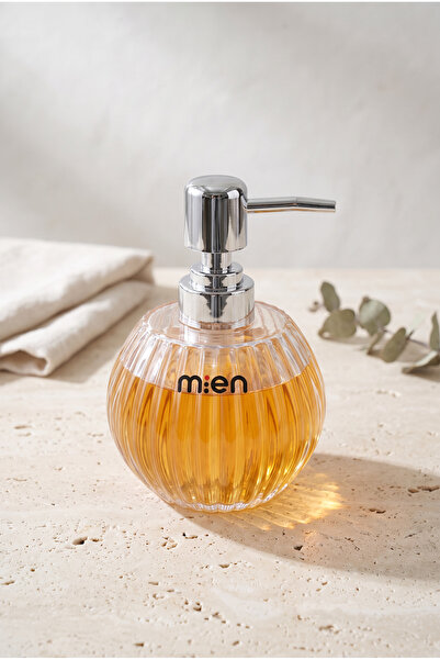 welcomein Round Acrylic Liquid Soap Dispenser – Transparent Decorative Soap D...