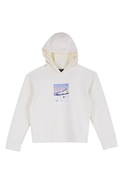 NATIONAL GEOGRAPHIC Ekru Kız Çocuk Sweatshirt N6WG-SWT4842
