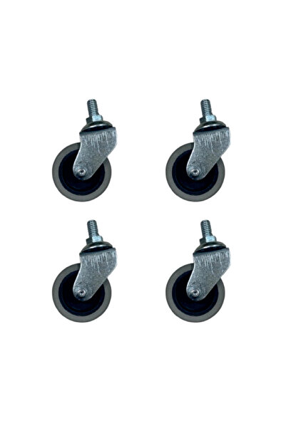Lovesta Home Ball Caster with Screw - 20X50 - Gray Hks178 - 4 Pieces