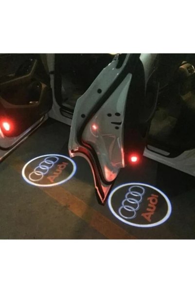 Genel Markalar Audi A4 Kapı Altı Hayalet Logo Aydınlatma Işığı