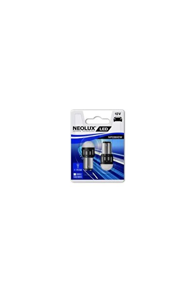 NEOLUX BEC LED 12V 1.2W BAY15D BLISTER 2 BUC