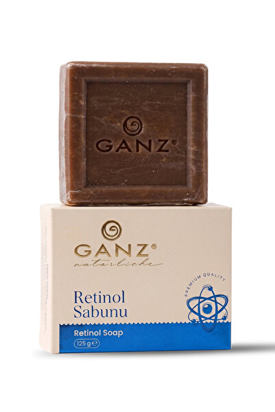 Ganz Retinol Sabunu - Yüz Cilt Temizleyici Kalıp Sabun 125 gr