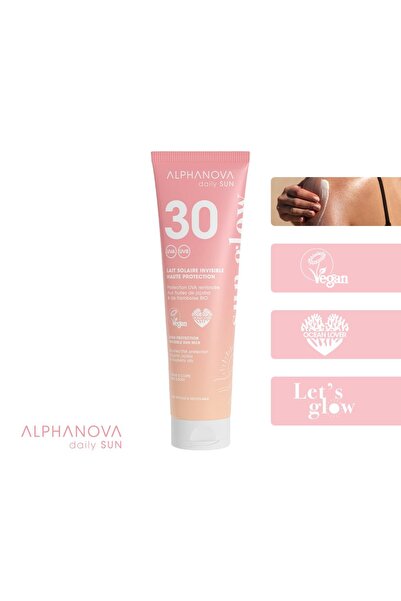 Alphanova Loțiune de protecție solară Daily Sun Glow SPF30, 150 ml