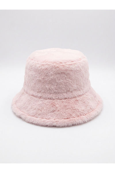 Hathub Club Peluş Balıkçı Şapkası / Peluş Kalpak / Peluş Bucket Hat