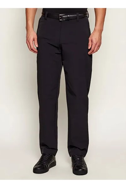 BOSS Siyah Erkek Straight Chino Pantolon Chino_ST_DS