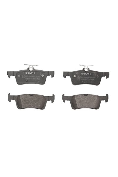 DELPHİ Plăcuțe frână, spate, Peugeot PARTNER Box Body/MPV (K9)