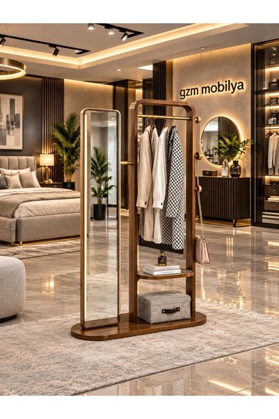 larissa design AHŞAP PORTMANTO