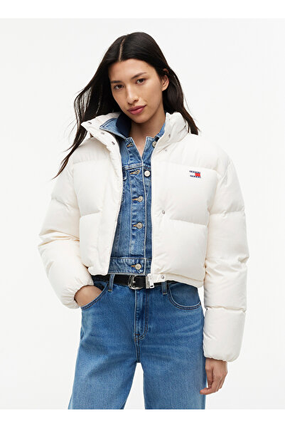 Tommy Jeans Beyaz Kadın Ceket DW0DW18609YBH