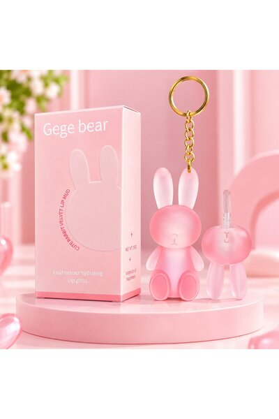 CaseOnn Gege Bear Meyve Özlü Nemlendirici Lip Gloss Dudak Parlatıcısı Buzlu 0...