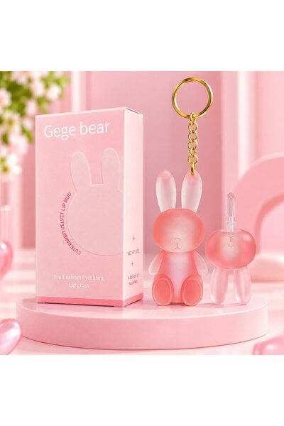 CaseOnn Gege Bear Meyve Özlü Nemlendirici Lip Gloss Dudak Parlatıcısı Buzlu 0...