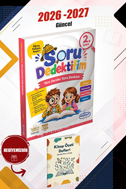 Murat Yayınları 2026-2027 2. Sınıf Soru Tüm Dersler Soru Bankası 264 sayfa