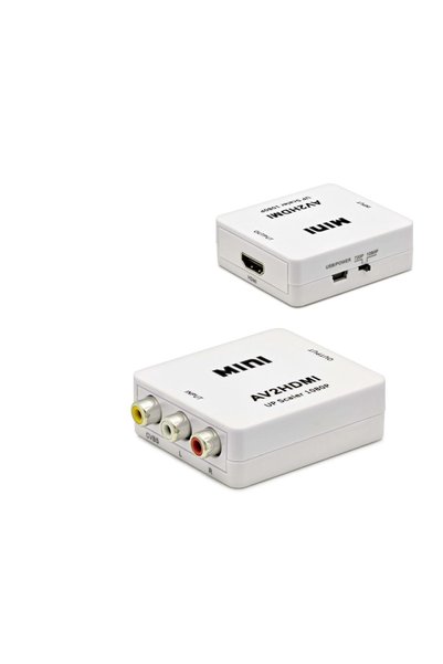 Lovesta Home محول صور من أنثى إلى HDMI أنثى بدقة 1080 بكسل فل اتش دي - أبيض H...