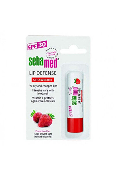 Sebamed Strawberry Lip Balm with SPF Sunscreen – Moisturizing Lip Care