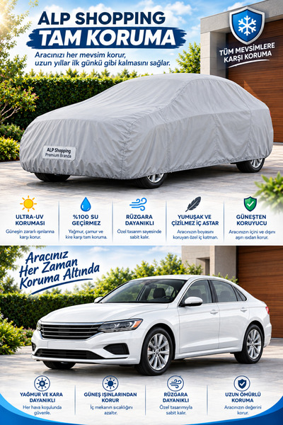 alpkan Volkswagen Polo 2018 ve Sonrası Araçlara Uyumlu Su Geçirmez İçi Muflon...