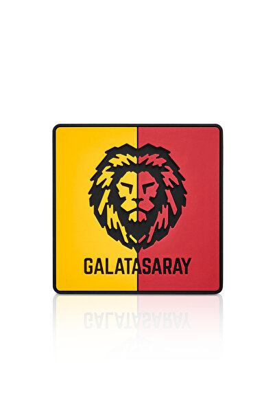 Galatasaray حامل أكواب من السيليكون على شكل أسد (مجموعة من قطعتين) - أصلي مرخص