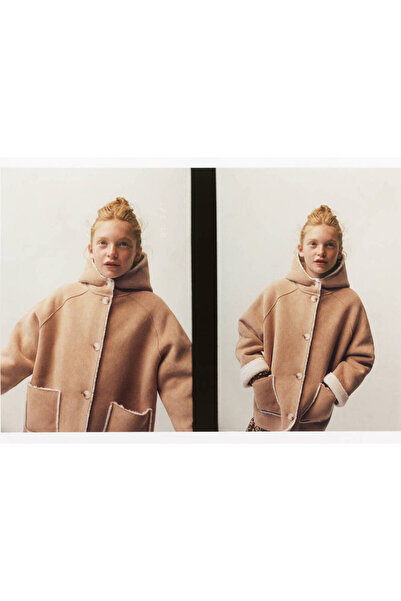 MANGO Kids İçi kürklü mont